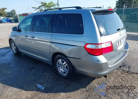 2005 Honda Odyssey Ex-L from USA, damaged, VIN 5FNRL38745B059465